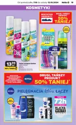 Gazetka promocyjna Netto - Artykuły spożywcze - Gazetka - ważna od 12.10 do 12.10.2024 - strona 19 - produkty: Dezodorant, Szampon, Suchy szampon, Batiste, Antyperspirant