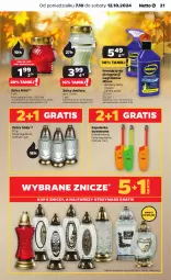 Gazetka promocyjna Netto - Artykuły spożywcze - Gazetka - ważna od 12.10 do 12.10.2024 - strona 21 - produkty: Gra, Zapalarka, Znicz