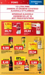 Gazetka promocyjna Lidl - GAZETKA - Gazetka - ważna od 20.12 do 20.12.2023 - strona 61 - produkty: Piwo, Por, Tyskie, Warka, Nektarynka, Nektar, Kozel