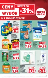 Gazetka promocyjna Kaufland - OFERTA TYGODNIA - Gazetka - ważna od 12.01 do 12.01.2022 - strona 17 - produkty: Deser owocowy, Humana, Ser, Mus, Gerber, Pampers, Pieluchy, BoboVita, O nas, Chrupki, Baby O, Danie dla dzieci, Dzieci, Deser, Nivea Baby, Nivea, Mleko