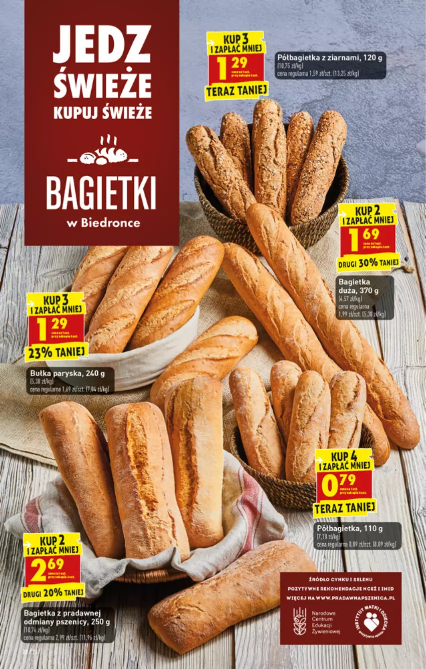 Gazetka promocyjna Biedronka - W tym tygodniu  PK - ważna 02.08 do 07.08.2021 - strona 20 - produkty: Bagietka, Dron, Fa, Półbagietka, Tera