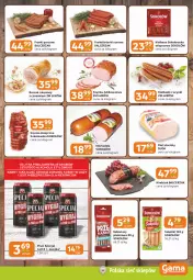 Gazetka promocyjna Gama - Gazetka Gama - Gazetka - ważna od 08.09 do 08.09.2026 - strona 3 - produkty: Piwa, Piwo, Piec, Sok, Gra, Sokołów, Kindziuk, Duda, Szynka, Boczek, Frankfurterki, Kabanos, Filet Złocisty, Kiełbasa