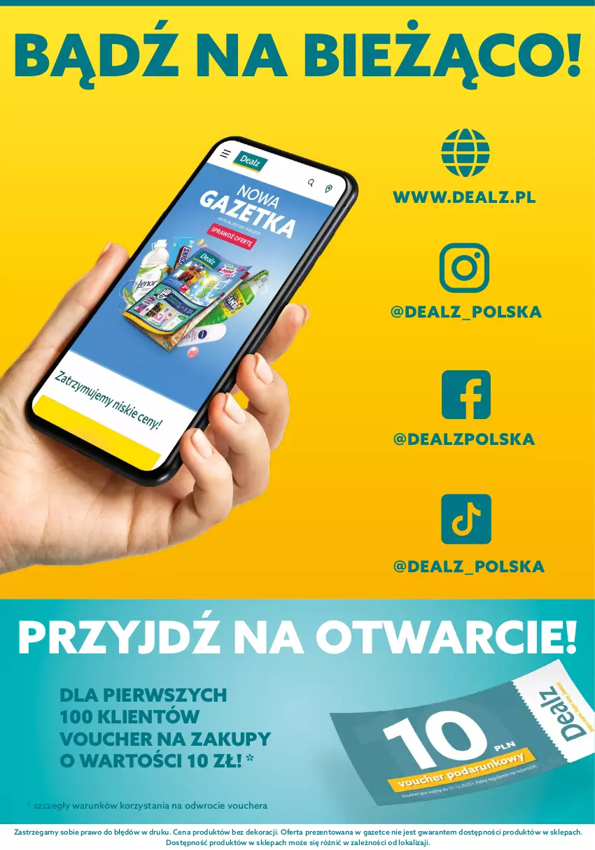 Gazetka promocyjna Dealz - WIELKIE OTWARCIE 17.08.2022 🥳Skarżysko-Kamienna, Vendo Park - ważna 17.08 do 31.08.2022 - strona 16