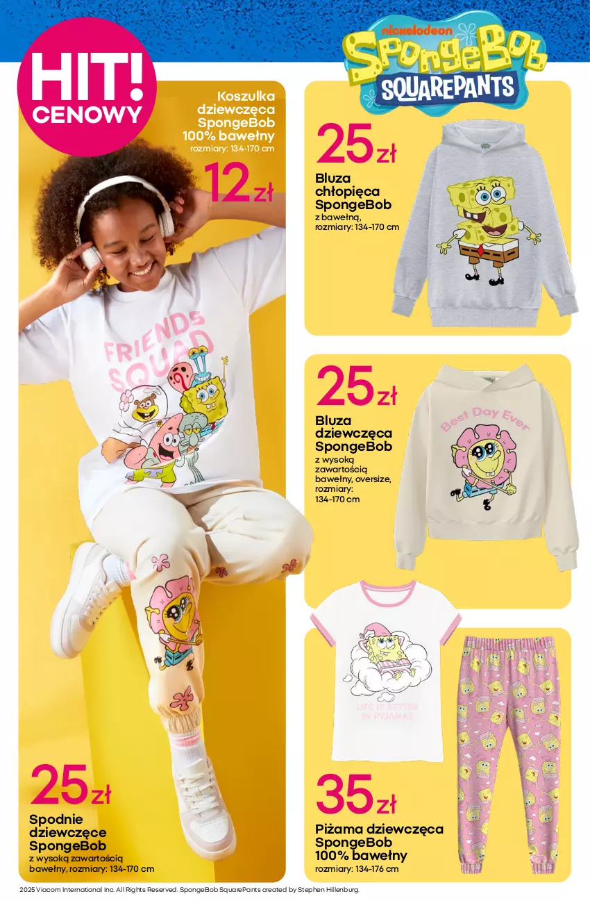 Gazetka promocyjna Pepco - Szkoła Niskich Cen - ważna 07.08 do 20.08.2025 - strona 6 - produkty: Bluza, Buty, Gin, Kosz, Koszulka, Legginsy, Piżama, Ser, Sok, Spodnie, Trampki