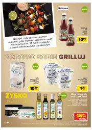 Gazetka promocyjna Carrefour - Gazetka Grillowe klasyki gatunku - Gazetka - ważna od 18.06 do 18.06.2022 - strona 10 - produkty: Ketchup, Olej iniany, Jogurt, Olej kokosowy, Tofu, Bakoma, Grill, Olej, Heinz, Kokos