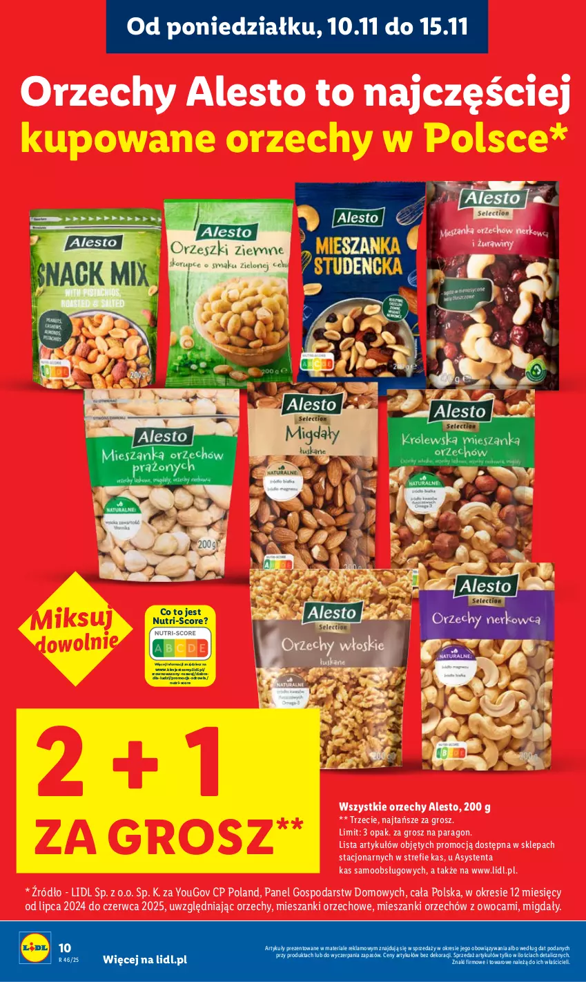 Gazetka promocyjna Lidl - GAZETKA - ważna 10.11 do 12.11.2025 - strona 10 - produkty: Migdały, Wazon