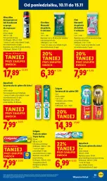 Gazetka promocyjna Lidl - GAZETKA - Gazetka - ważna od 12.11 do 12.11.2025 - strona 35 - produkty: Nivea Men, Aquafresh, Dezodorant, Szczoteczka do zębów, Pasta do zębów, Dzieci, Colgate, Antyperspirant, Nivea, Szczoteczka, LG