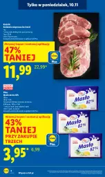 Gazetka promocyjna Lidl - GAZETKA - Gazetka - ważna od 12.11 do 12.11.2025 - strona 4 - produkty: Karkówka wieprzowa, Pilos, Masło