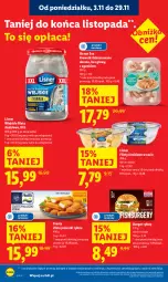 Gazetka promocyjna Lidl - GAZETKA - Gazetka - ważna od 12.11 do 12.11.2025 - strona 40 - produkty: Frosta, Top, Sos, Paluszki rybne, Burger, Krewetki, Lisner