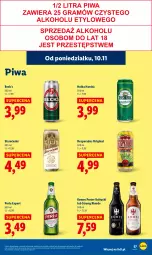 Gazetka promocyjna Lidl - GAZETKA - Gazetka - ważna od 12.11 do 12.11.2025 - strona 59 - produkty: Piwa, Por, Gin, Desperados, Perła