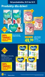 Gazetka promocyjna Lidl - GAZETKA - Gazetka - ważna od 12.11 do 12.11.2025 - strona 64 - produkty: Pampers, O Bag, Bebiko, Dzieci, Mleko