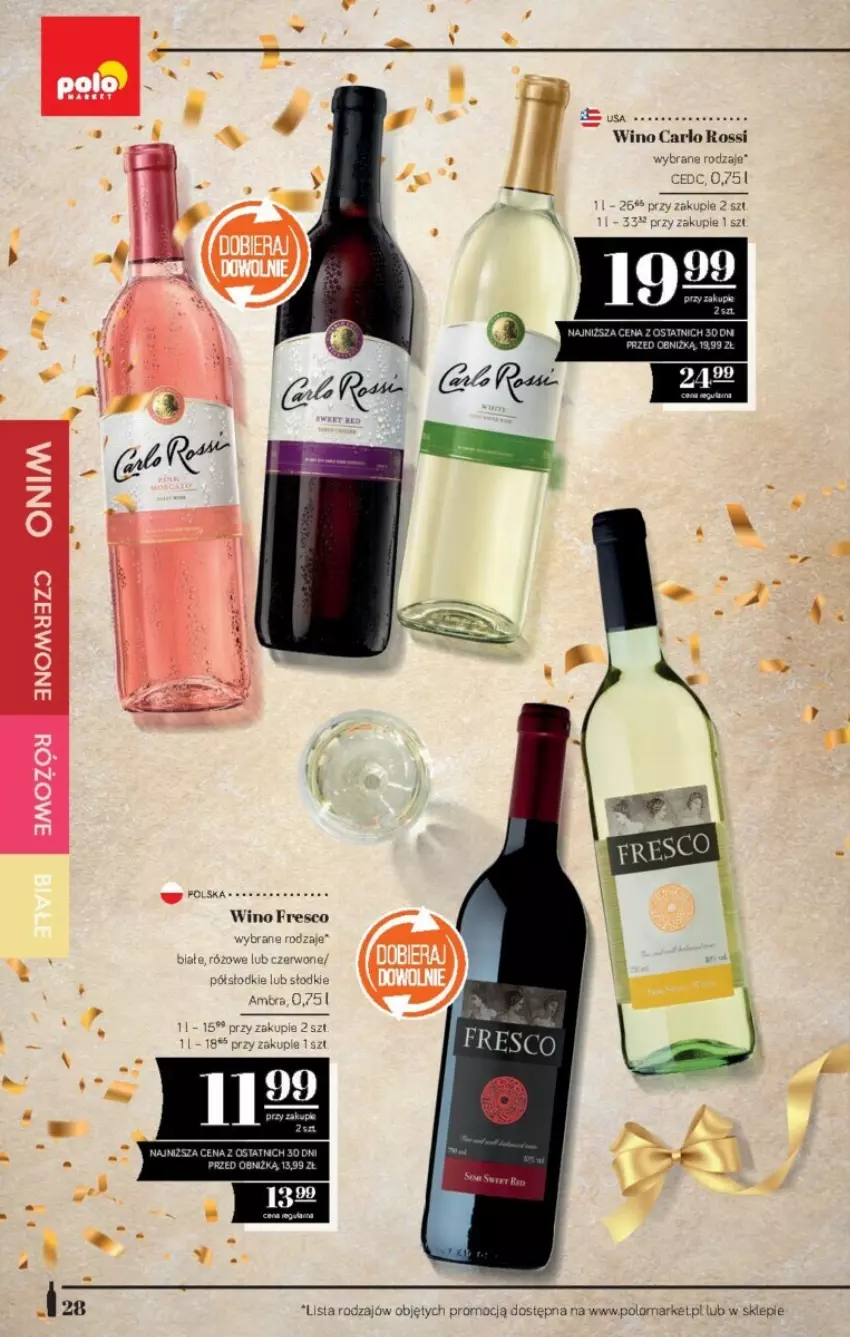 Gazetka promocyjna PoloMarket - ważna 24.11 do 14.12.2023 - strona 21 - produkty: Fresco, Wino