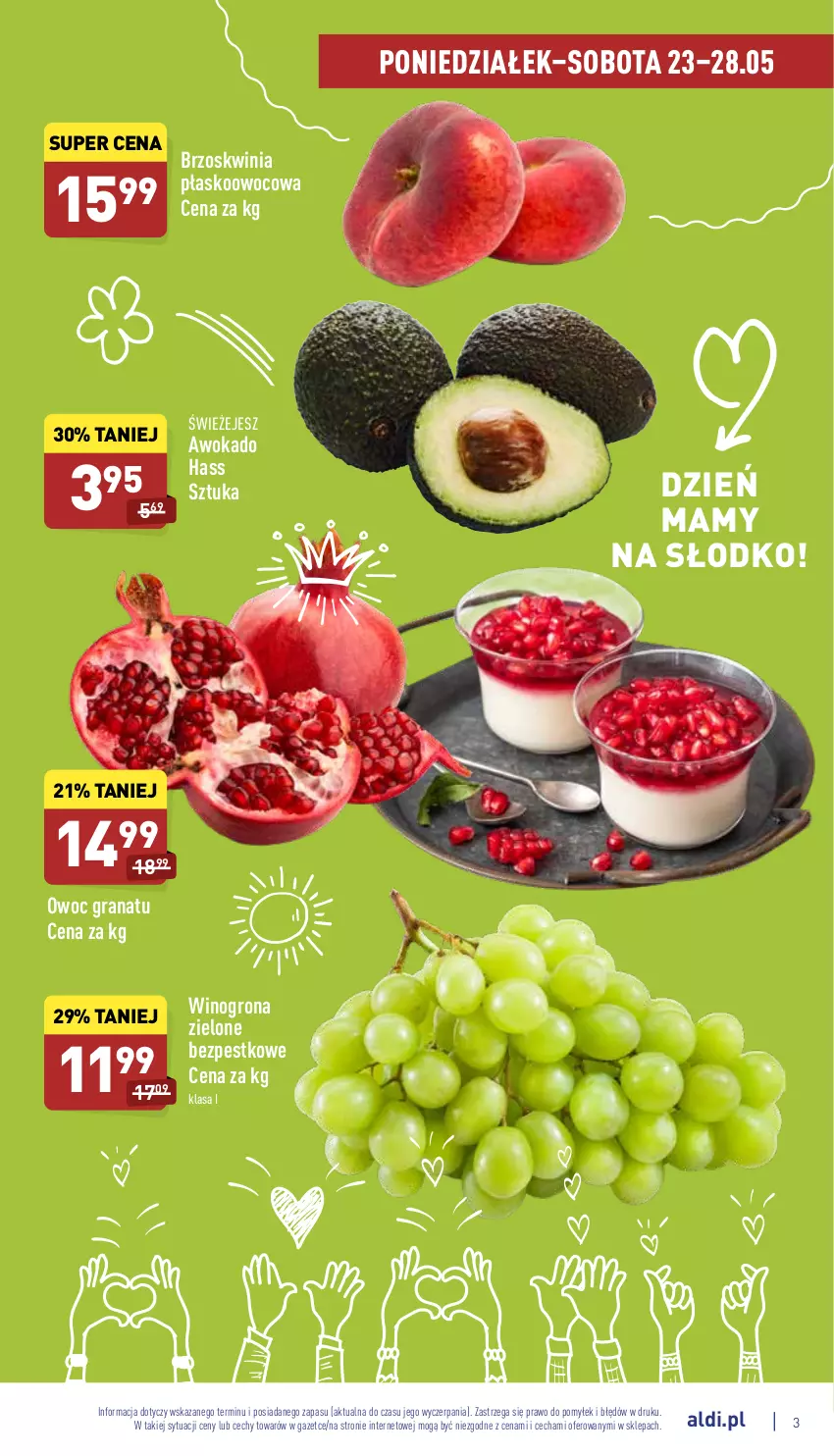 Gazetka promocyjna Aldi - Katalog spożywczy - ważna 23.05 do 28.05.2022 - strona 3 - produkty: Gra, Granat, Wino, Winogrona