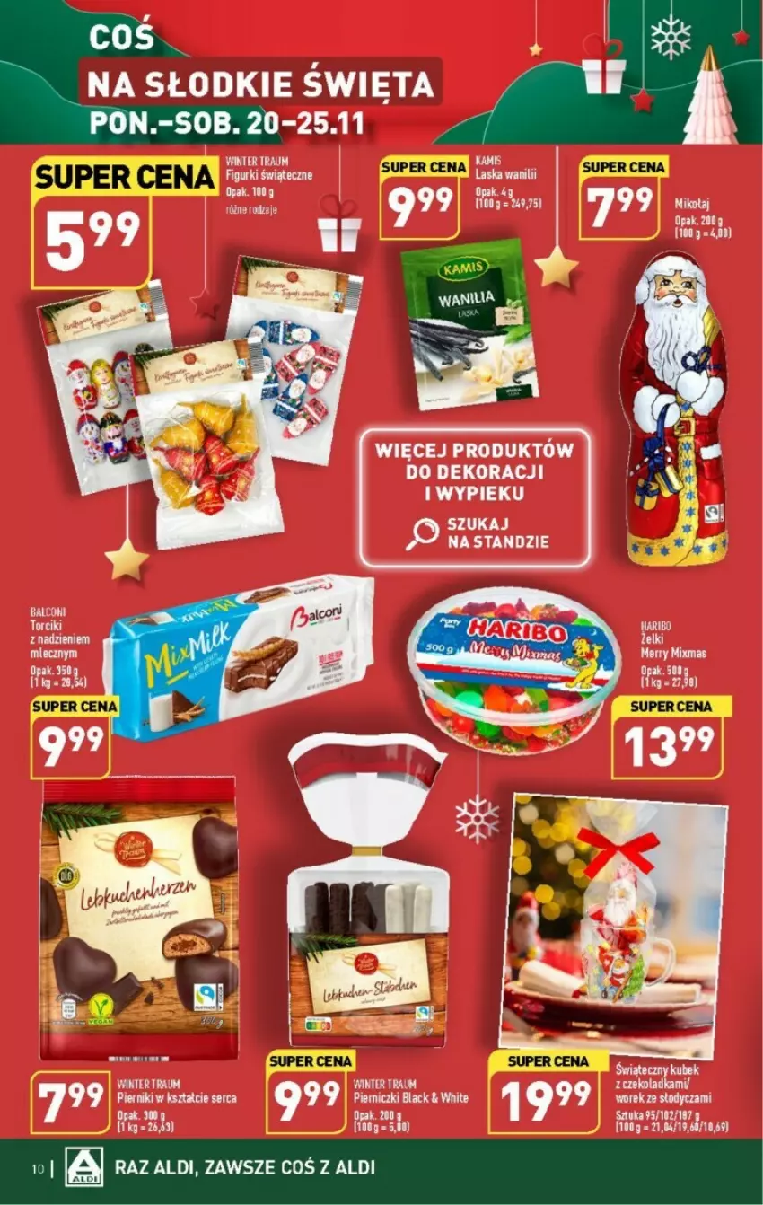 Gazetka promocyjna Aldi - ważna 20.11 do 25.11.2023 - strona 2 - produkty: Haribo, Lack, Piernik, Ser