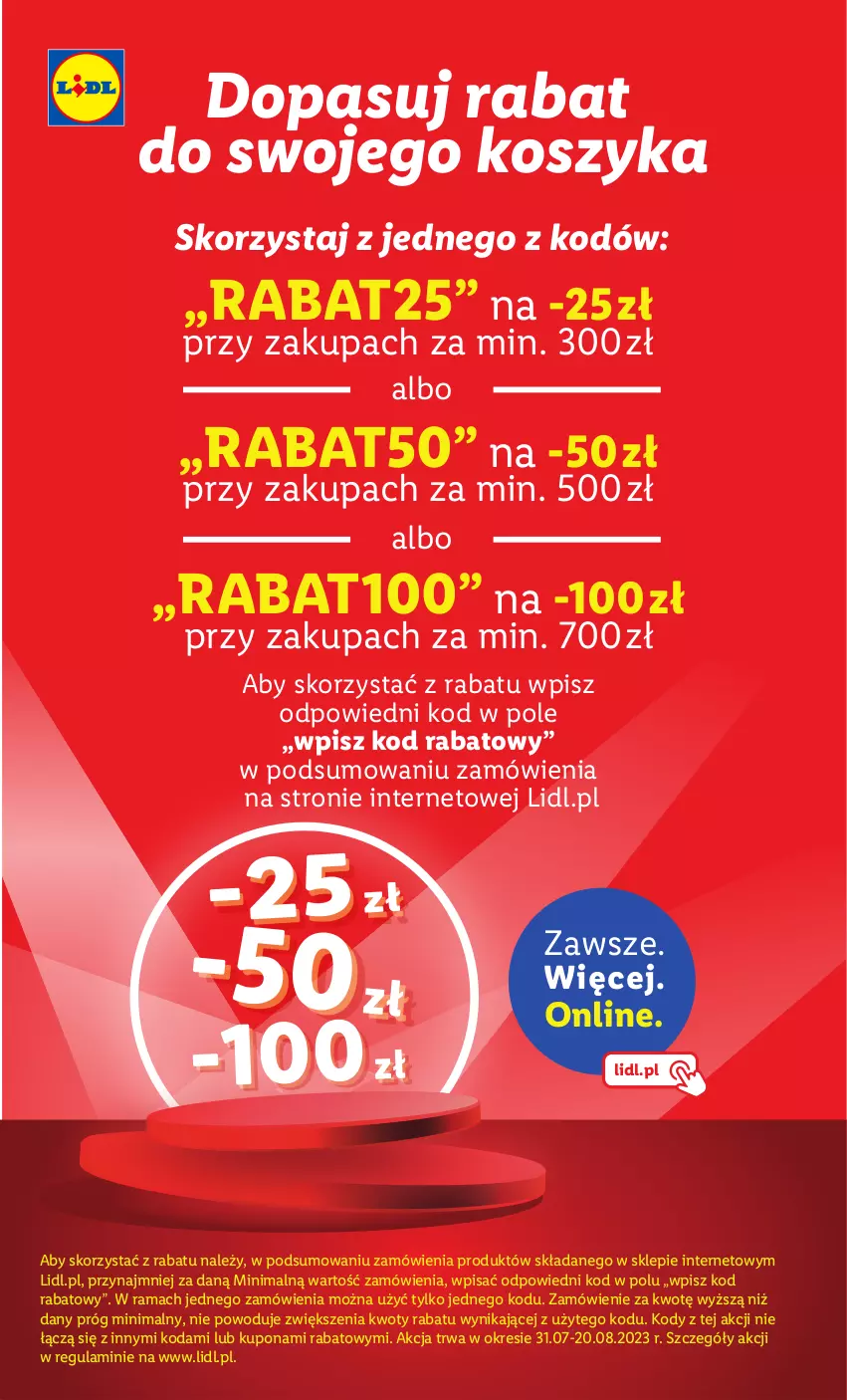 Gazetka promocyjna Lidl - GAZETKA - ważna 14.08 do 19.08.2023 - strona 46 - produkty: Kosz, Rama