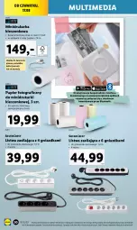 Gazetka promocyjna Lidl - GAZETKA - Gazetka - ważna od 19.08 do 19.08.2023 - strona 34 - produkty: Mop, Gra, Telefon, Papier, Drukarki, Drukarka, Listwa