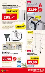 Gazetka promocyjna Lidl - GAZETKA - Gazetka - ważna od 19.12 do 19.12.2021 - strona 46 - produkty: Top, Rum, Por, Wieszak, Uchwyty, Oczyszczacz powietrza, Tran, Sport, Suszarka, Suszarka na pranie, LG