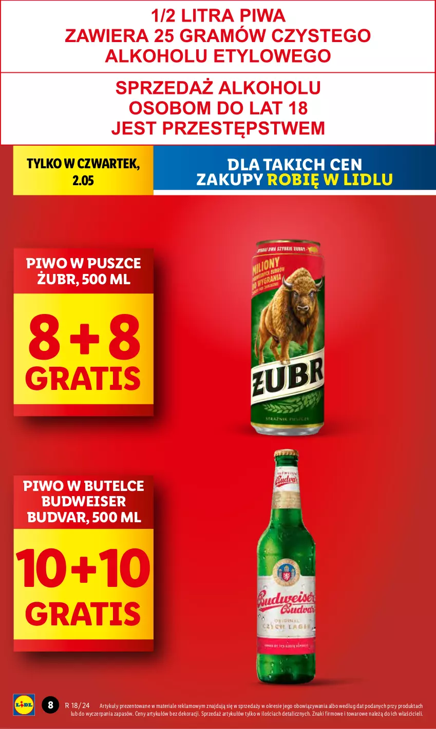 Gazetka promocyjna Lidl - GAZETKA - ważna 02.05 do 04.05.2024 - strona 10 - produkty: Gra, Piwo, Ser