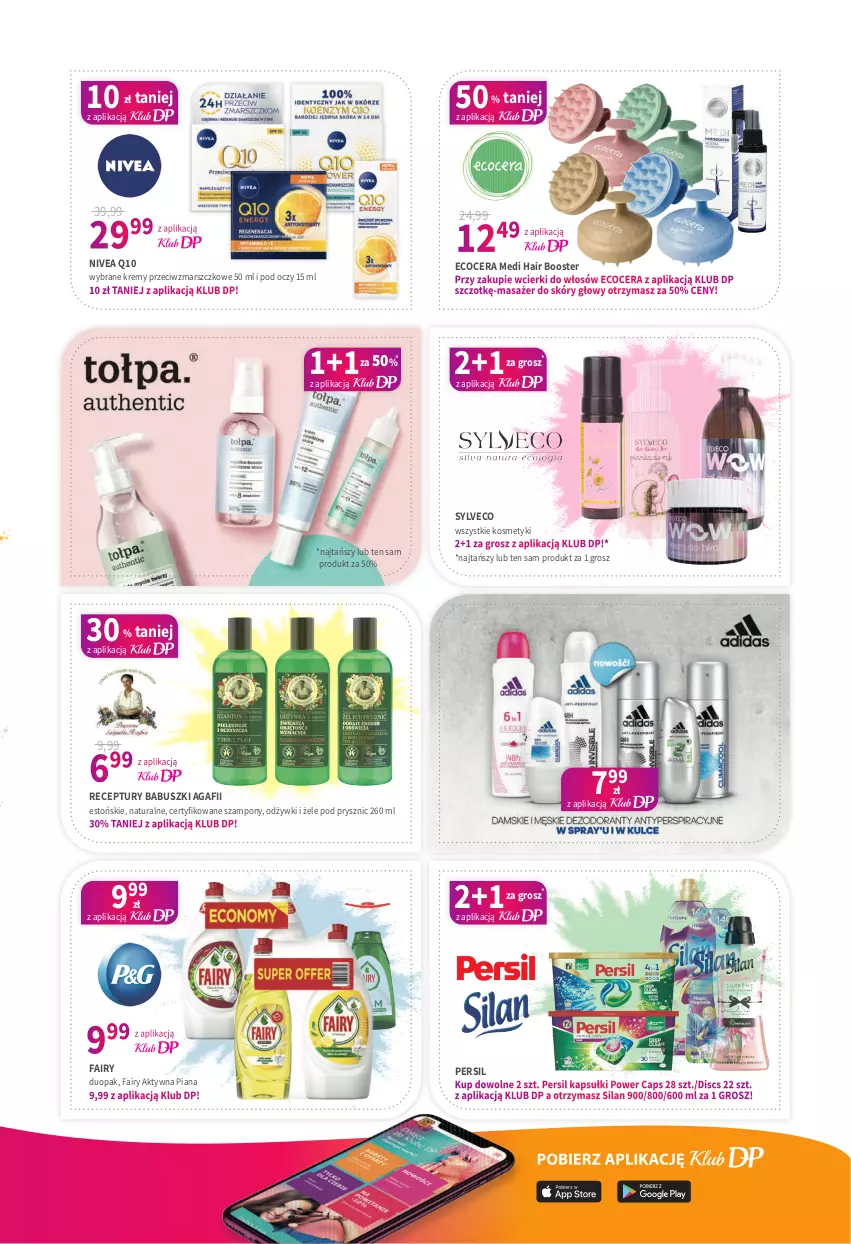 Gazetka promocyjna Drogerie Polskie - Gazetka - ważna 11.03 do 31.03.2022 - strona 3 - produkty: Fa, Fairy, Nivea, Nivea Q10, Persil