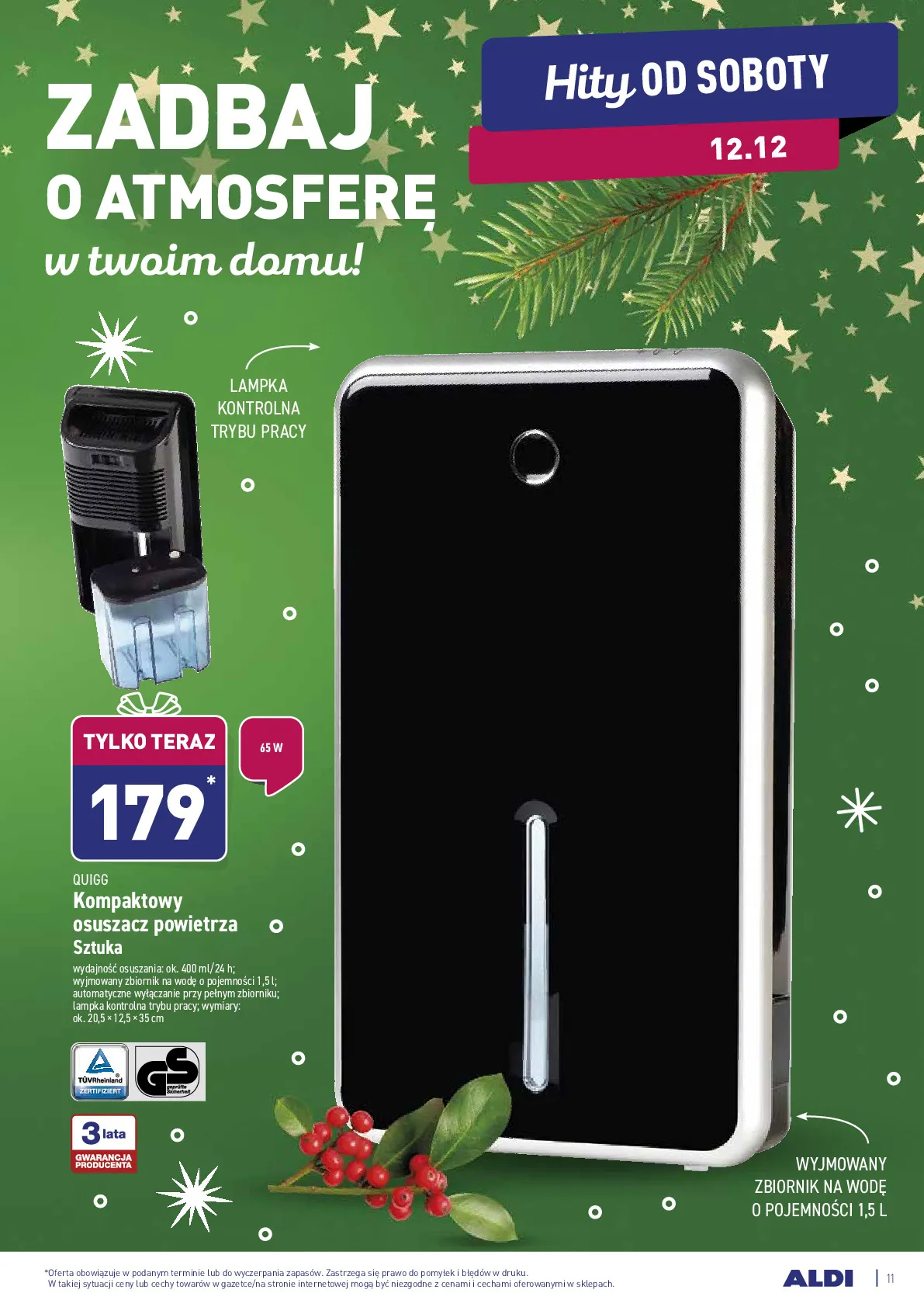 Gazetka promocyjna Aldi - Bez jedzenia - ważna 16.12 do 23.12.2020 - strona 11