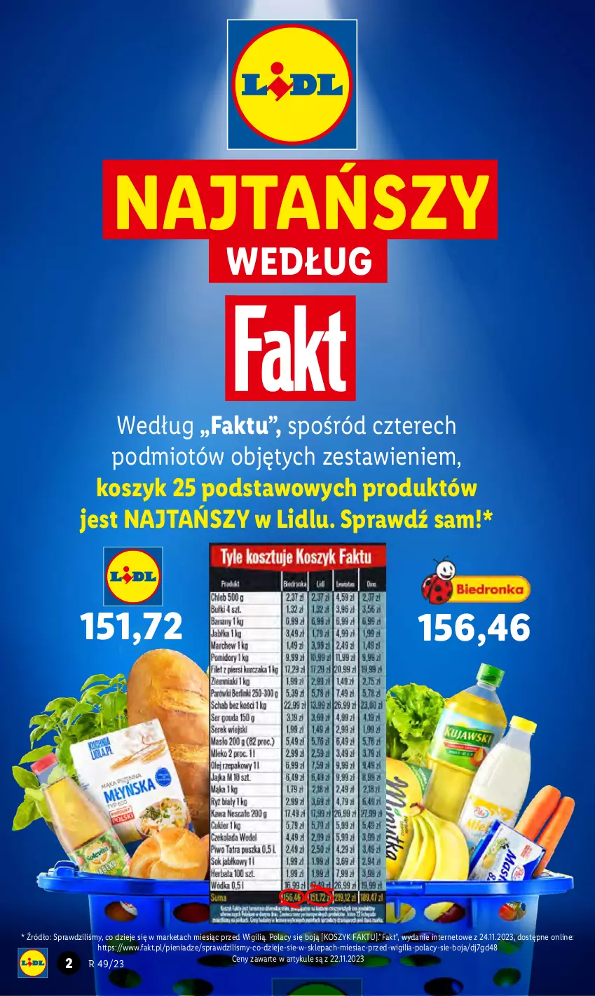 Gazetka promocyjna Lidl - GAZETKA - ważna 04.12 do 06.12.2023 - strona 2 - produkty: Fa, Kosz