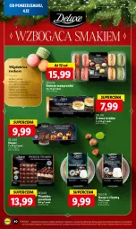 Gazetka promocyjna Lidl - GAZETKA - Gazetka - ważna od 06.12 do 06.12.2023 - strona 46 - produkty: Makaron, Ser, Kosz, Deser, Crème brûlée