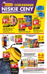 Gazetka promocyjna Biedronka - Od poniedzialku - Gazetka - ważna od 11.01 do 11.01.2025 - strona 1 - produkty: Piwa, Kurczak, Gra, Filet z piersi kurczaka, Somersby, Parówki, Chipsy, Mirinda, Kret, Chrupki, Tera, Dron, Desperados, Pepsi, Karmi, Napój, Berlinki