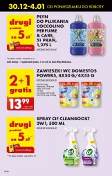 Gazetka promocyjna Biedronka - Od poniedzialku - Gazetka - ważna od 11.01 do 11.01.2025 - strona 81 - produkty: Domestos, Cif, Coccolino, Zawieszki, Perfum, Dron, Płyn do płukania