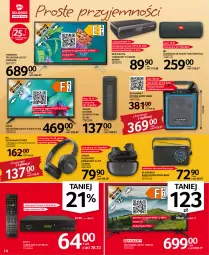 Gazetka promocyjna Selgros - Oferta przemysłowa - Gazetka - ważna od 07.09 do 07.09.2022 - strona 14 - produkty: JBL, Gry, Słuchawki, Głośnik, Mikrofon, Silan, Głośnik bluetooth, Thomson, Android TV, Telewizor, Obraz, Smart tv