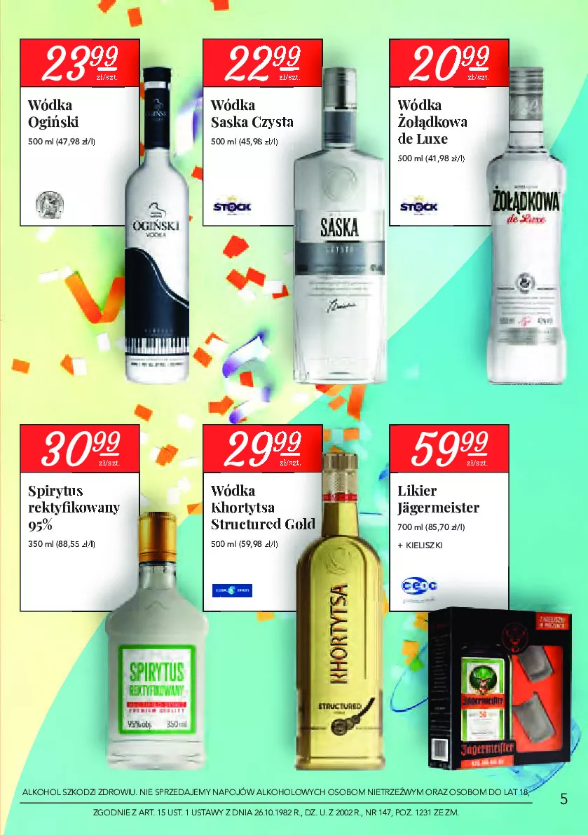 Gazetka promocyjna Stokrotka - Alkohole - ważna 17.12.2020 do 07.01.2021 - strona 5