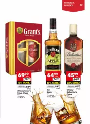 Gazetka promocyjna Delikatesy Centrum - DeliBarek DC04-DC05 - Gazetka - ważna od 02.02 do 02.02.2025 - strona 19 - produkty: Gra, Whisky, Ballantine's, Lanki, Grant's