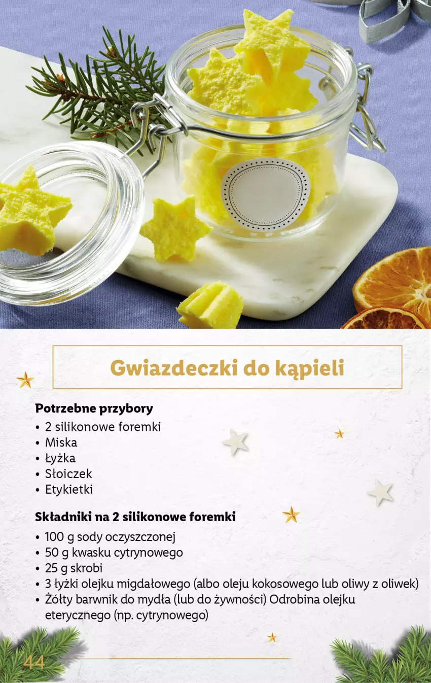 Gazetka promocyjna Lidl - KATALOG DELUXE DIY - ważna 28.11 do 25.12.2022 - strona 44 - produkty: Foremki, Kokos, Miska, Olej