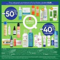 Gazetka promocyjna Super Pharm - Gazetka - Gazetka - ważna od 21.08 do 21.08.2025 - strona 3 - produkty: SVR, Bioderma, Lierac, Bell, Iwostin, Klorane, Emolium, Kosmetyki do pielęgnacji, Oillan, Ducray, Bella, A-derma
