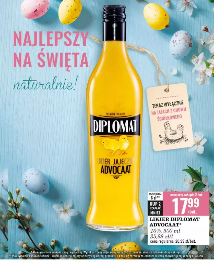 Gazetka promocyjna Biedronka - Czas na Toast - ważna 04.04 do 20.04.2022 - strona 6 - produkty: Advocaat, Likier