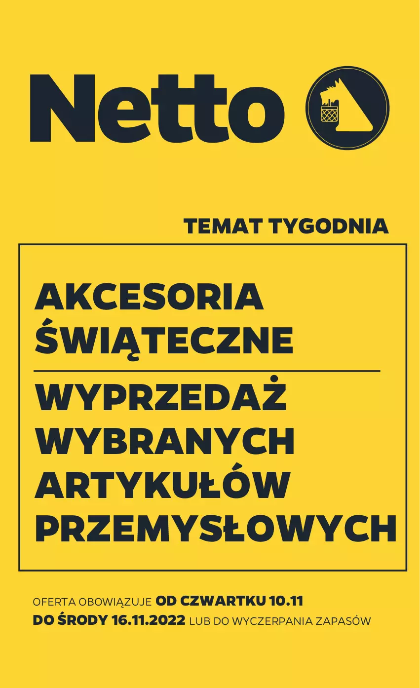 Gazetka promocyjna Netto - Akcesoria i dodatki - ważna 10.11 do 16.11.2022 - strona 1