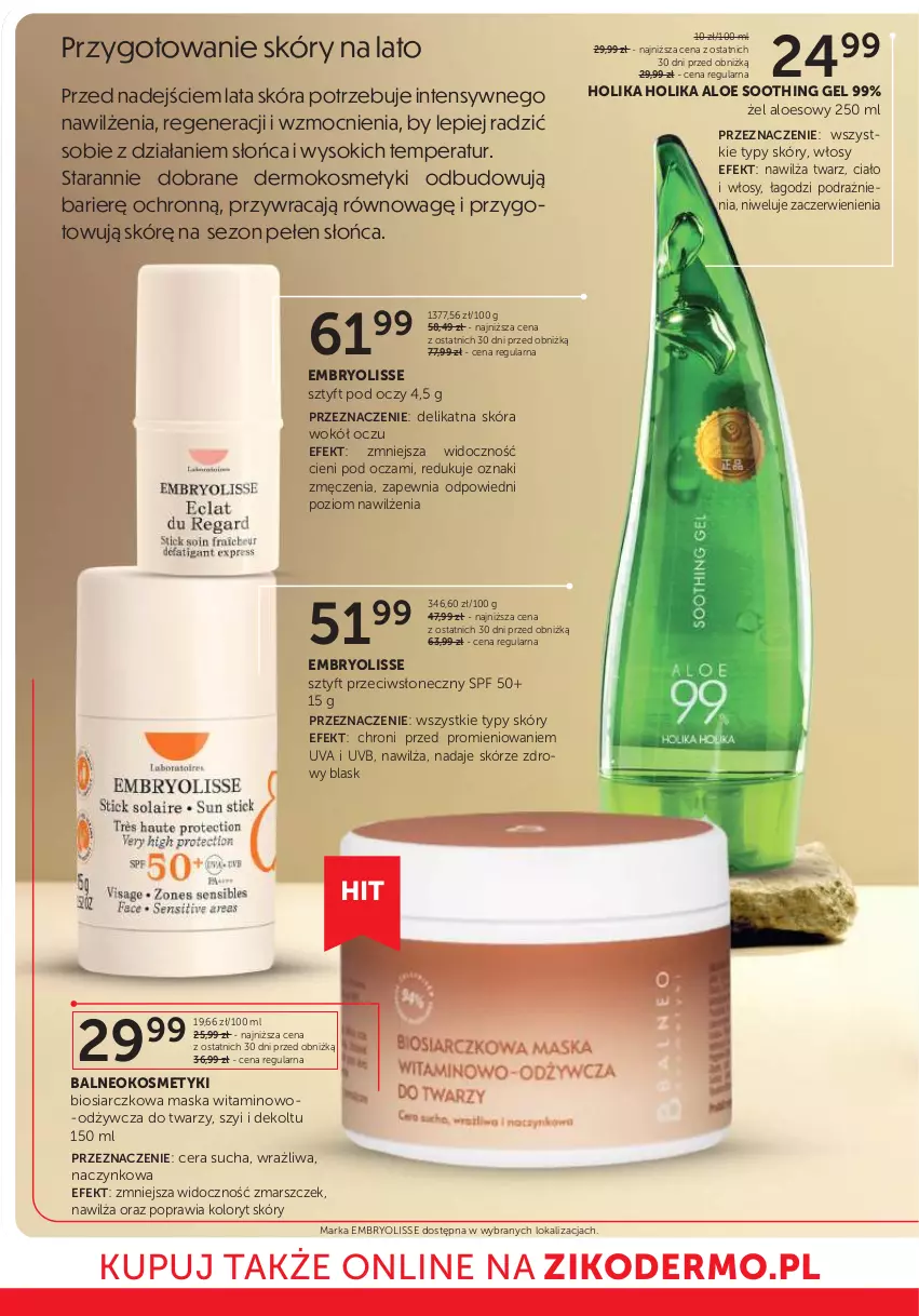 Gazetka promocyjna Ziko - Gazetka Ziko Dermo - ważna 12.06 do 25.06.2025 - strona 2 - produkty: Embryolisse, Holika Holika, Mars, Maska, Sok