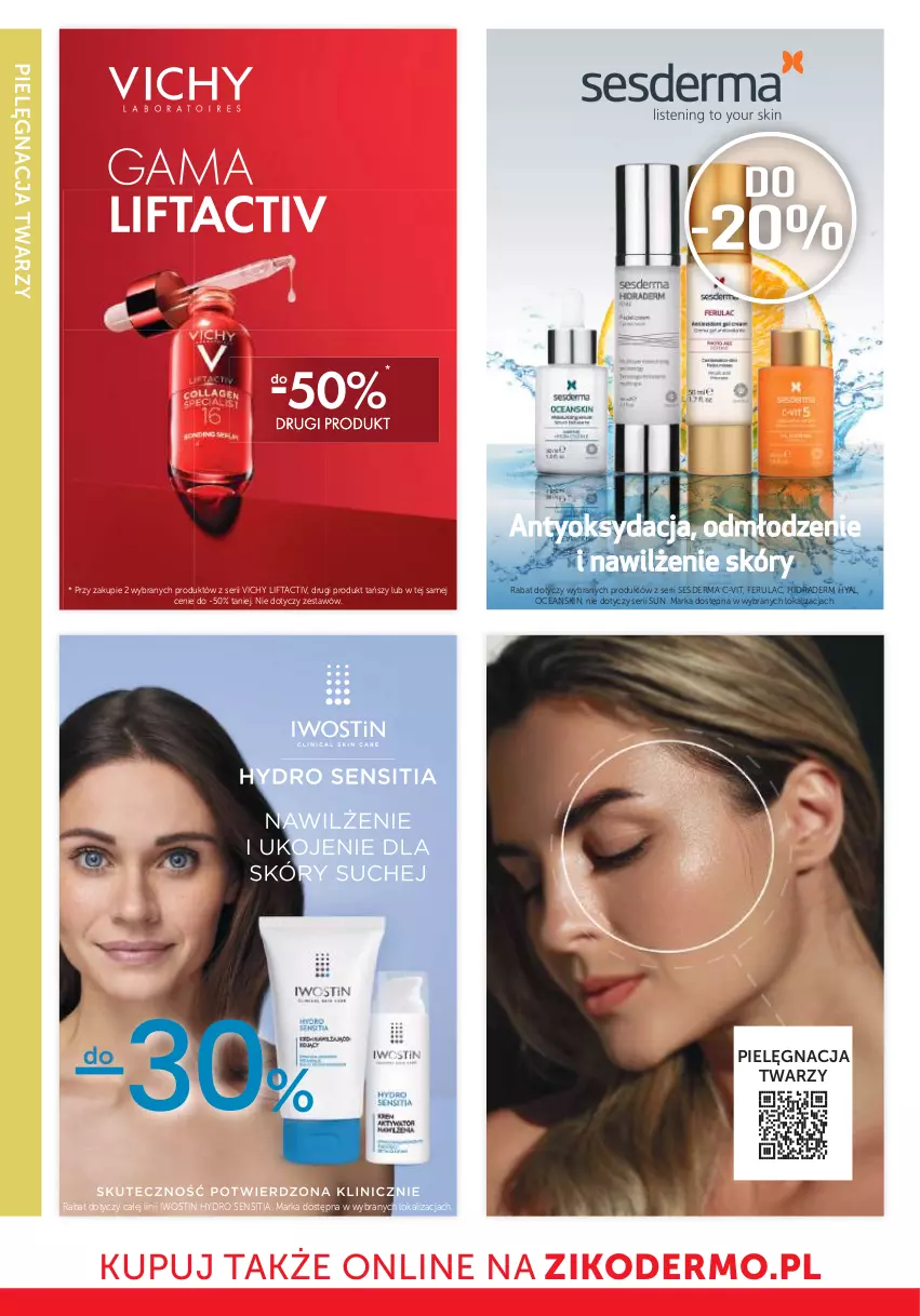 Gazetka promocyjna Ziko - Gazetka Ziko Dermo - ważna 12.06 do 25.06.2025 - strona 6 - produkty: Iwostin, Ser, Sesderma, Vichy