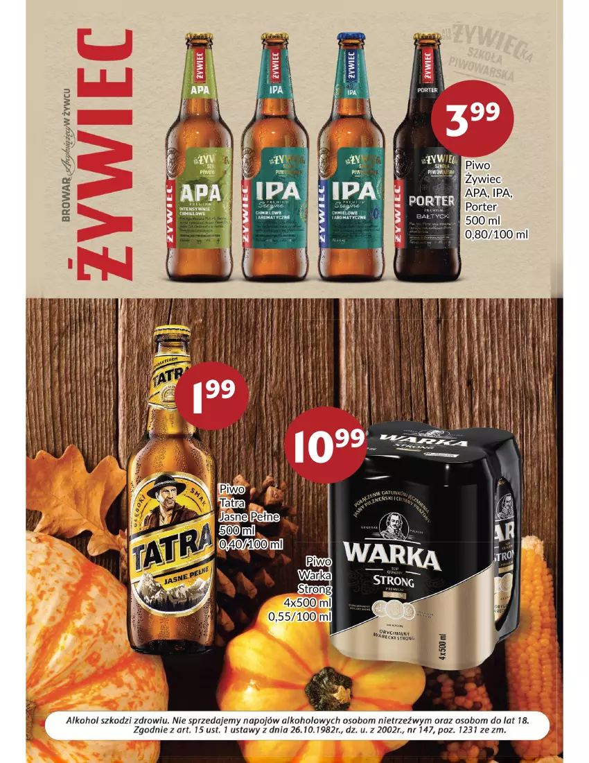 Gazetka promocyjna Prim Market - Gazetka - ważna 01.11 do 30.11.2021 - strona 6 - produkty: Gin, Piwo, Por