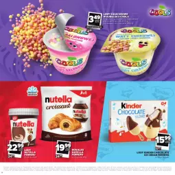 Gazetka promocyjna Stokrotka - Katalog Łap Okazje - Gazetka - ważna od 23.07 do 23.07.2025 - strona 16 - produkty: Nutella, Warzywa, Lody, Wata cukrowa, Rogal, Ferrero, Owoce, Mięso, Kinder