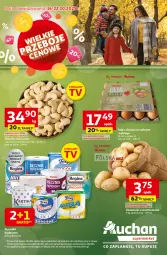 Gazetka promocyjna Auchan - Gazetka Wielkie przeboje cenowe Supermarket Auchan - Gazetka - ważna od 22.10 do 22.10.2025 - strona 1 - produkty: Rum, Por, Gin, Gra, Jaja, Ziemniaki, Ręcznik, Fa