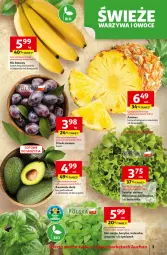 Gazetka promocyjna Auchan - Gazetka Wielkie przeboje cenowe Supermarket Auchan - Gazetka - ważna od 22.10 do 22.10.2025 - strona 3 - produkty: Banany, Kolendra, Rust, Ananas, Sałat, Bazyl, Bazylia, Mięta