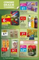 Gazetka promocyjna Auchan - Gazetka Wielkie przeboje cenowe Supermarket Auchan - Gazetka - ważna od 22.10 do 22.10.2025 - strona 6 - produkty: Piwa, Piwo, Ciastka, Gra, Cukier, Chipsy, Mirinda, Chrupki, Pepsi, Napój gazowany, Danio, Cukier trzcinowy, Herbata, Mango, Napój, Biszkopty, Milka, Fa