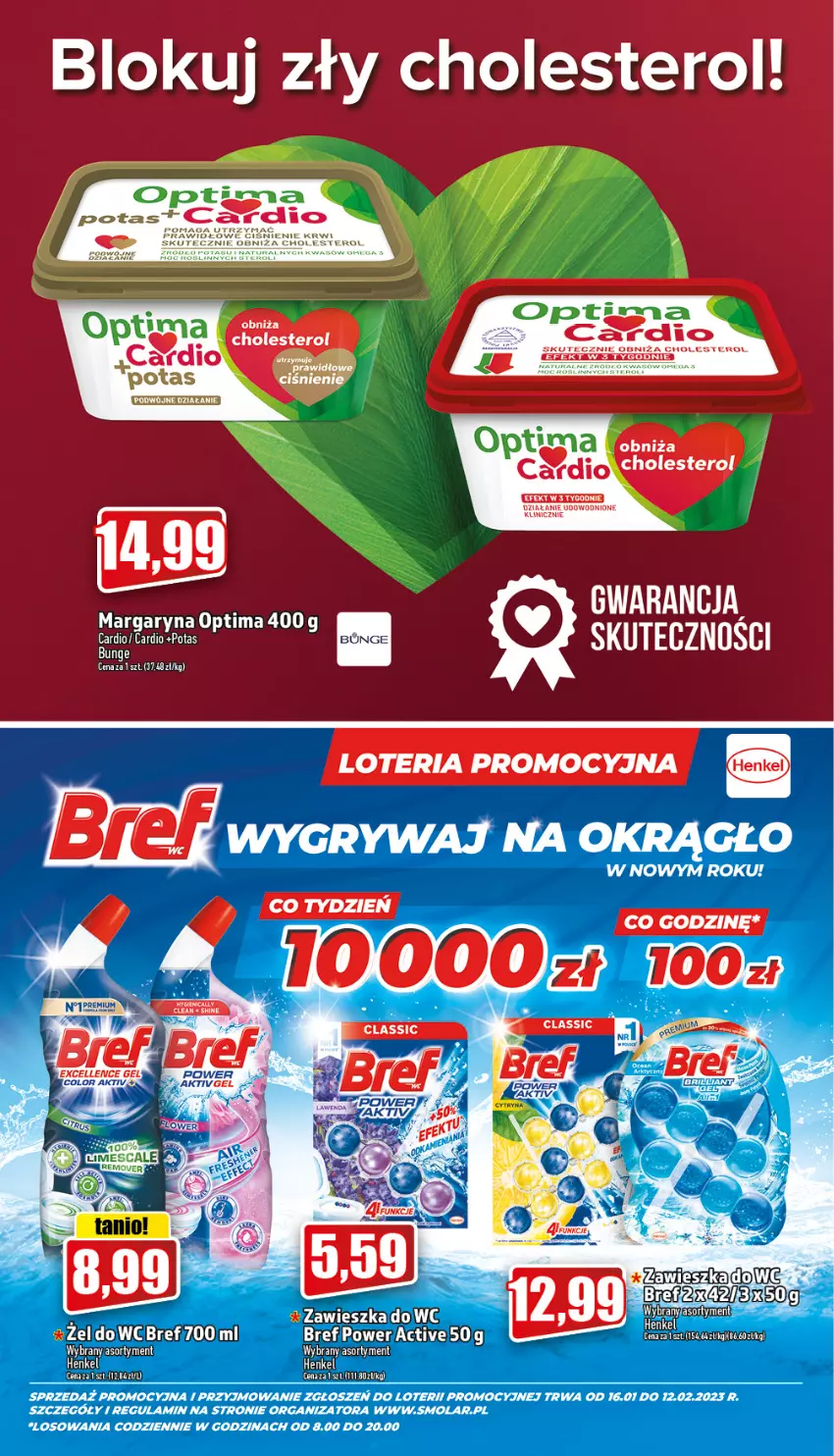 Gazetka promocyjna Topaz - Gazetka - ważna 02.02 do 08.02.2023 - strona 13 - produkty: Bref, Mola, Optima