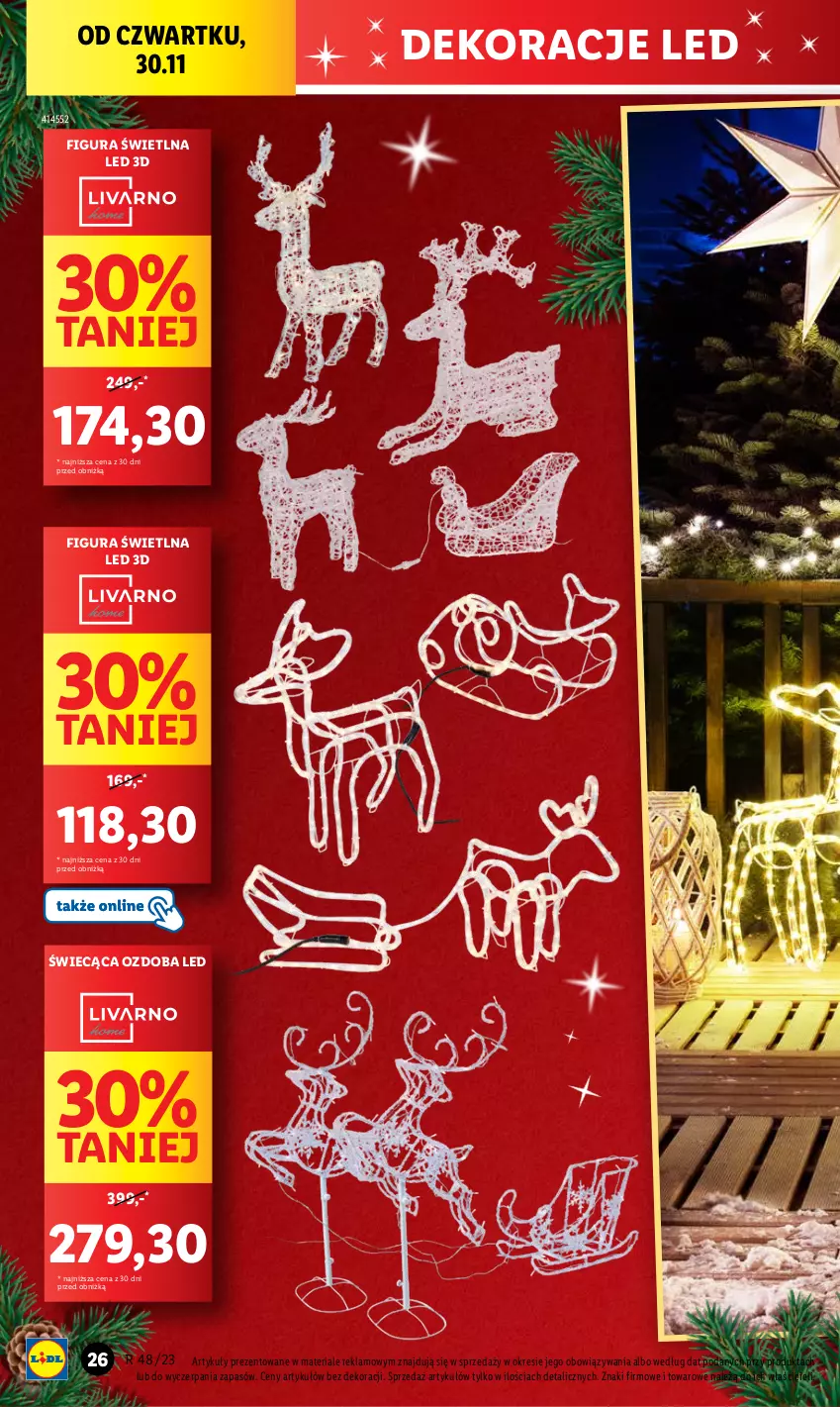 Gazetka promocyjna Lidl - GAZETKA - ważna 27.11 do 02.12.2023 - strona 32 - produkty: Ozdoba