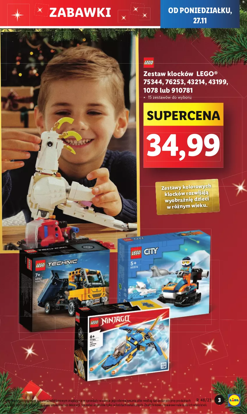 Gazetka promocyjna Lidl - GAZETKA - ważna 27.11 do 02.12.2023 - strona 5 - produkty: Dzieci, LEGO