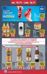 Gazetka promocyjna Aldi - Pełna oferta - Gazetka - ważna od 16.11 do 16.11.2024 - strona 16 - produkty: Piwa, Piwo, Sok, Por, Koc, Gin, Gra, Kubuś, Olej, Kozel, Wkład olejowy