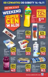 Gazetka promocyjna Aldi - Pełna oferta - Gazetka - ważna od 16.11 do 16.11.2024 - strona 27 - produkty: Mozzarella, Kujawski, Ser, Piątnica, Kiełbasa podwawelska, Rolmlecz, Wawel, Serek homogenizowany, Golden Seafood, Serek, Szprot, Tuńczyk, Olej, Kiełbasa