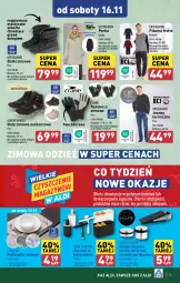 Gazetka promocyjna Aldi - Pełna oferta - Gazetka - ważna od 16.11 do 16.11.2024 - strona 37 - produkty: Top, Por, Buty, Buty zimowe, Parka, Rękawice, Botki, Drzwi, Podkład, Piżama, Fa