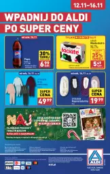 Gazetka promocyjna Aldi - Pełna oferta - Gazetka - ważna od 16.11 do 16.11.2024 - strona 42 - produkty: Por, Kapcie, O nas, Dres, Baleriny, Pepsi, Biuro, Masło, Fa