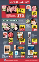 Gazetka promocyjna Aldi - Pełna oferta - Gazetka - ważna od 16.11 do 16.11.2024 - strona 8 - produkty: Kurczak, Salami, Parówki, Parówki z szynki, Karkówka wieprzowa, Mięsne specjały, Tusz, Kiełbasa, Mięso